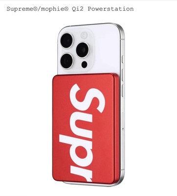 2026 Supreme Mophie qi2 Powerstation Red Power Bank Hypebeast | eBay