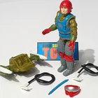 Vtg GI Joe FAST DRAW v1 figure 100% COMPLETE 1987 original accessories & hose