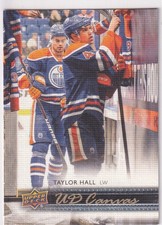 14/15 UD SERIES 1 CANVAS TAYLOR HALL CARD SP #33