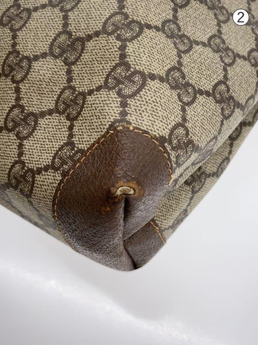 GUCCI GG Pattern Tote Bag BRW Allover - Picture 8 of 9