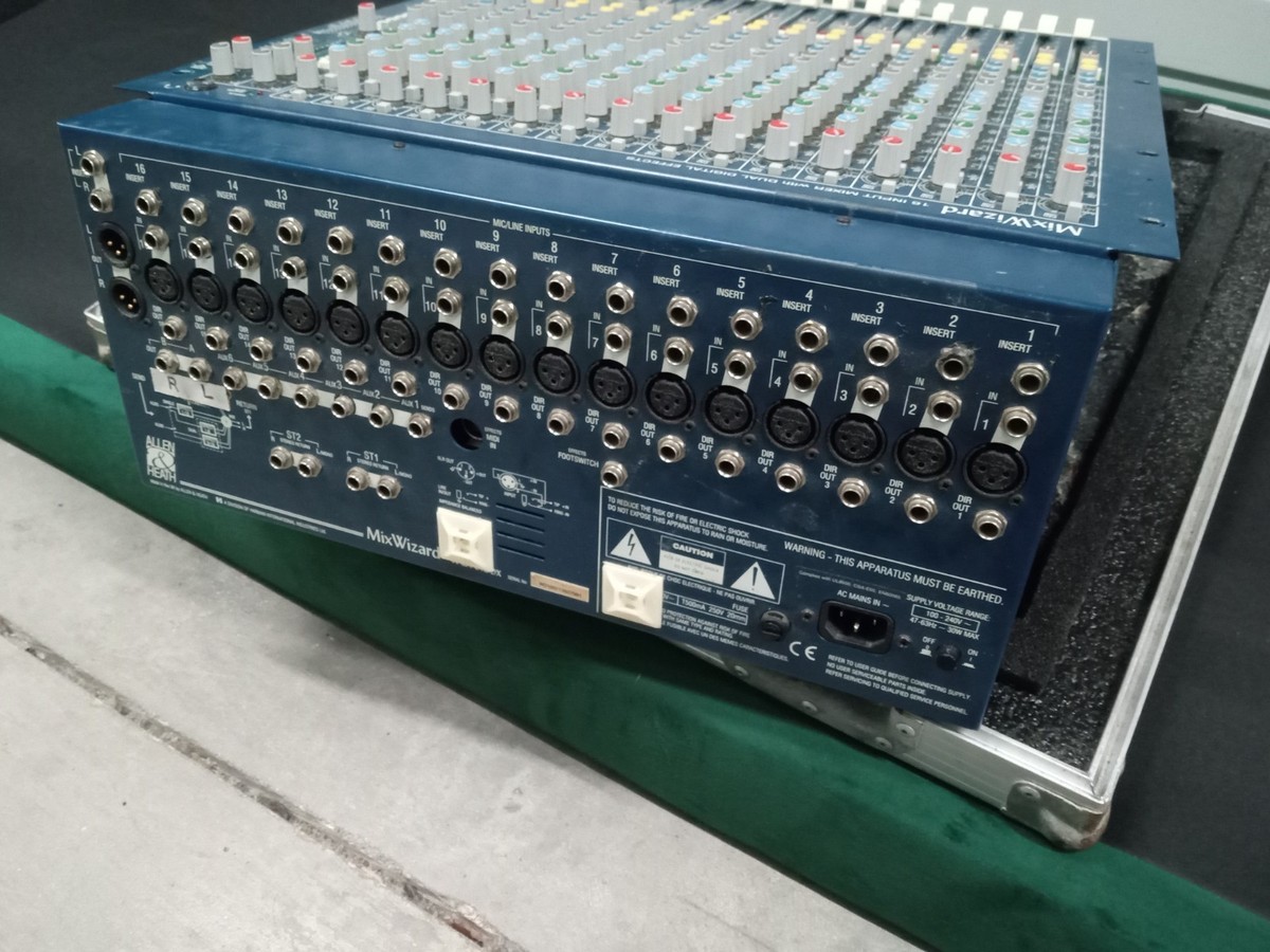 Allen & Heath MixWizard WZ 16:2 DX 16 Input Mixer, Very Clean | eBay