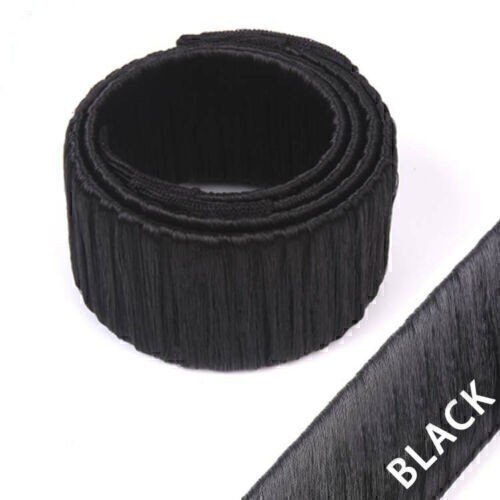 French Hair Bun Magic Bands Twist Easy Snap Tool Former DIY Styling Donut Maker - Picture 13 of 19