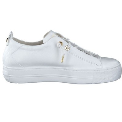 Paul Green  Damenschuhe Schnürschuhe Sportive Sneaker Weiß Freizeit