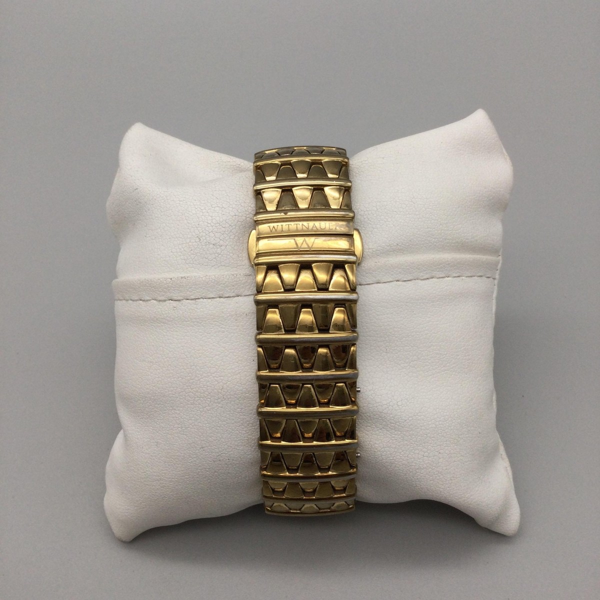 Wittnauer Savoy Mens Watch 35mm Black Dial 11D04 Gold Tone  display picture 1