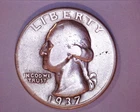 1937  Washington Quarter VG **514-6