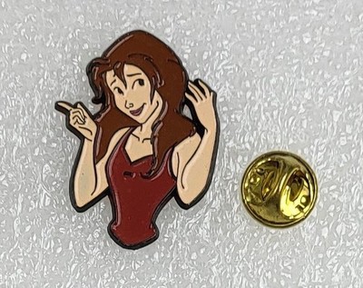 1999 JANE Lapel Pin 1.3'' x 1'' (3.25 x 2.5 cm) Disney Tarzan Spain Vintage Item