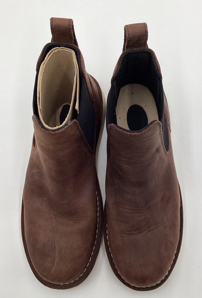 Danner Bull Run Men's Leather Steel Toe Boot Brown Size 10 EE - Image 3 of 4