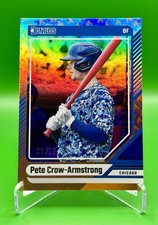 2024 Donruss Baseball Pete Crow-Armstrong On Fire /75