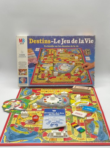 DESTINS LE JEU DE LA VIE MB 1986 - COMPLET