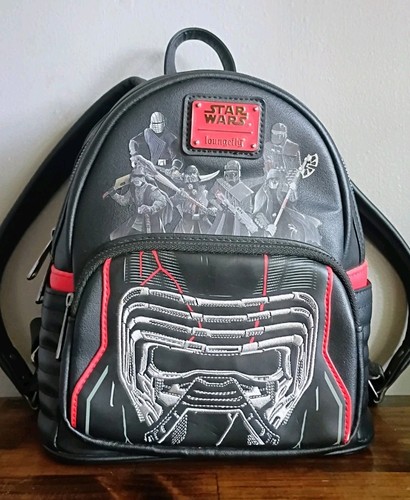 Loungefly Star Wars Kylo Ren Knights Of Ren Glow In The Dark Mini Backpack