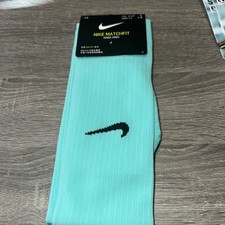 Nike MatchFit Soccer Knee-High Socks CV1956 Size Small Blue 3y-5y W 4-6