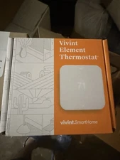 Vivint Element V2 Smart Thermostat VS-ELEM02-001 Energy Saving Open Box