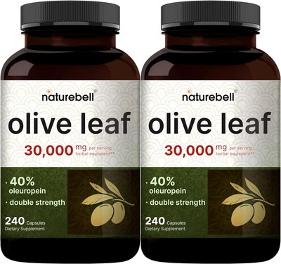 2 Pack Olive Leaf Extract 30000mg, 480 Total Capsules | 240 Count (Pack of 2) 