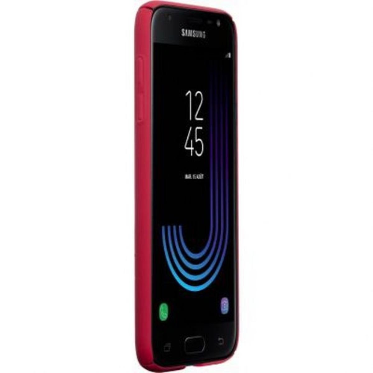Coque rigide rouge pour Galaxy J5 2017 protégeant des chutes et usures - 3