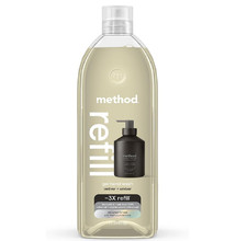Method Gel Hand Soap Refill, Vetiver + Amber, 34 Fl Oz (Pack of 1) (Packaging Ma 0.35 per fl oz