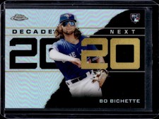 2020 Topps Chrome Update Bo Bichette Decade's Next RC Rookie #DNC-11 Blue Jays