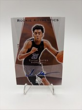 Emoni Bates Rookie Authentics On Card Auto /299 Cleveland Cavaliers RC SP 2023. rookie card picture