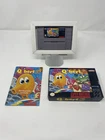 Q*bert 3 SNES Complete CIB Original Box Manual Cartridge