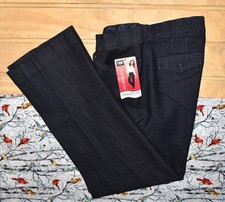 Lee Comfort Fit Just Below Waist Straight Leg Stretch Jean Pants 14S Dark Wash