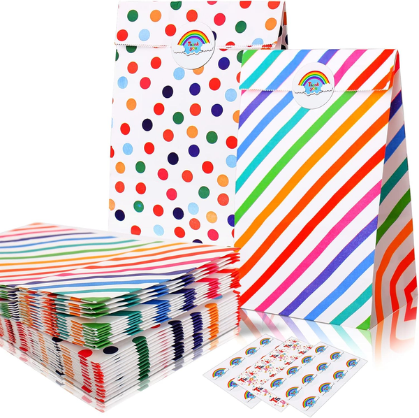 PapiertüTen Kindergeburtstag GeschenktüTen Papier TüTen Zum SüßIgkeiten Mitgebse-image