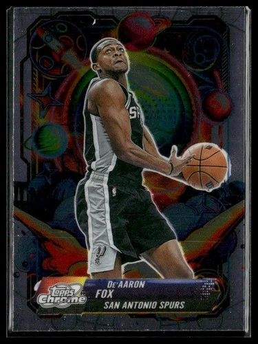 2025 Topps Cosmic Chrome De'Aaron Fox Base (RAW)