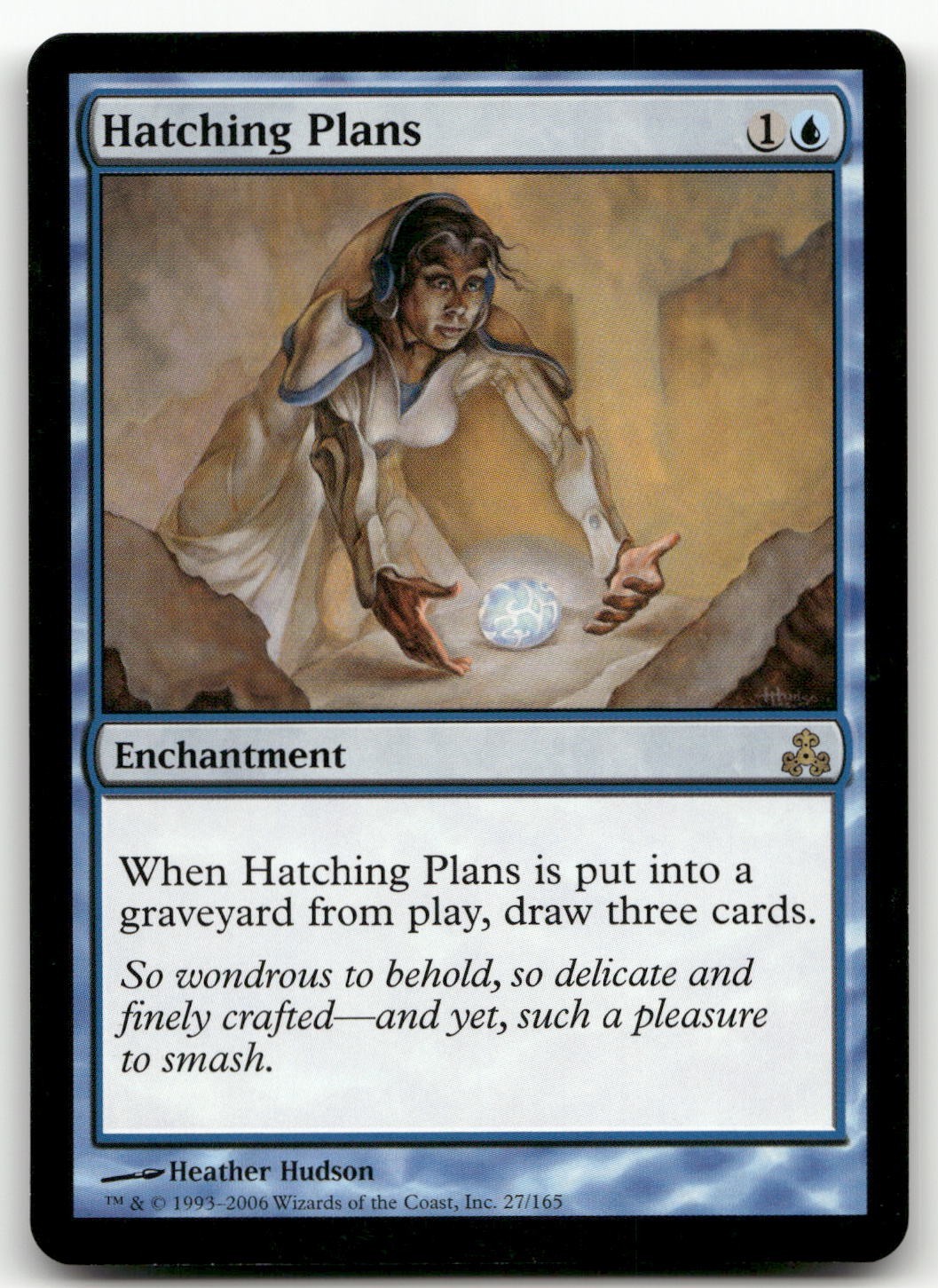 Hatching Plans #27 (LP) Guildpact GPT Magic MTG