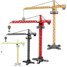 Alloy Engineering Diecast Tower Crane Classic Construction Model Vehicle Gift UK