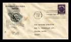 US COVER WORLD WAR II HONORABLE DISCHARGE EMBLEM FDC SCOTT 940 ARTCRAFT