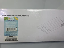 10.5 Foot Aluminum Telescopic Swimming Pool Pole, 8 Sections, Attach Accessories