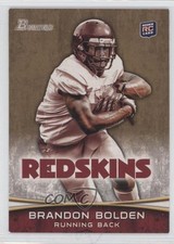 2012 Bowman Gold Brandon Bolden #184 0c4