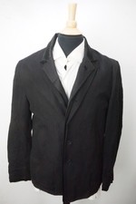 John Varvatos Black Double Layered Sport Coat Jacket Sz 40 Brand New