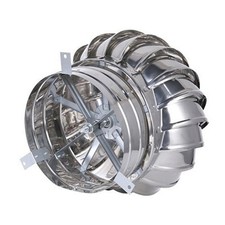 Roof Ventilator Easy to Install Wind Turbines Attic Air Vent Ventilating Fan Cap