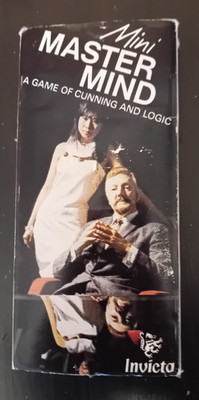 Vintage Mini Mastermind 1972 Reisespiel unbenutzt versiegelt Invicta
