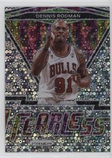 2020-21 Panini Prizm Fearless Fast Break Prizm Dennis Rodman #19 HOF 0s5s
