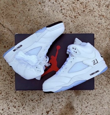 Nike Jordan 5 White Metallic 2026 HQ7978-103 New Multiple Men