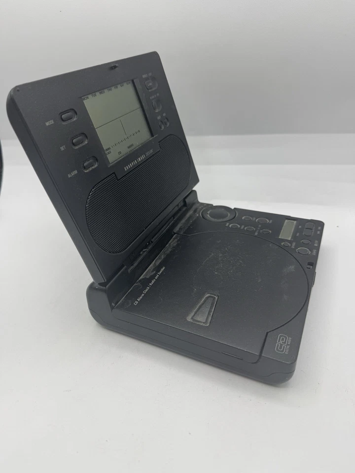 Sharper Image Portable CD/ AM-FM Radio Soother SI586 Non-working - Image 4 of 4