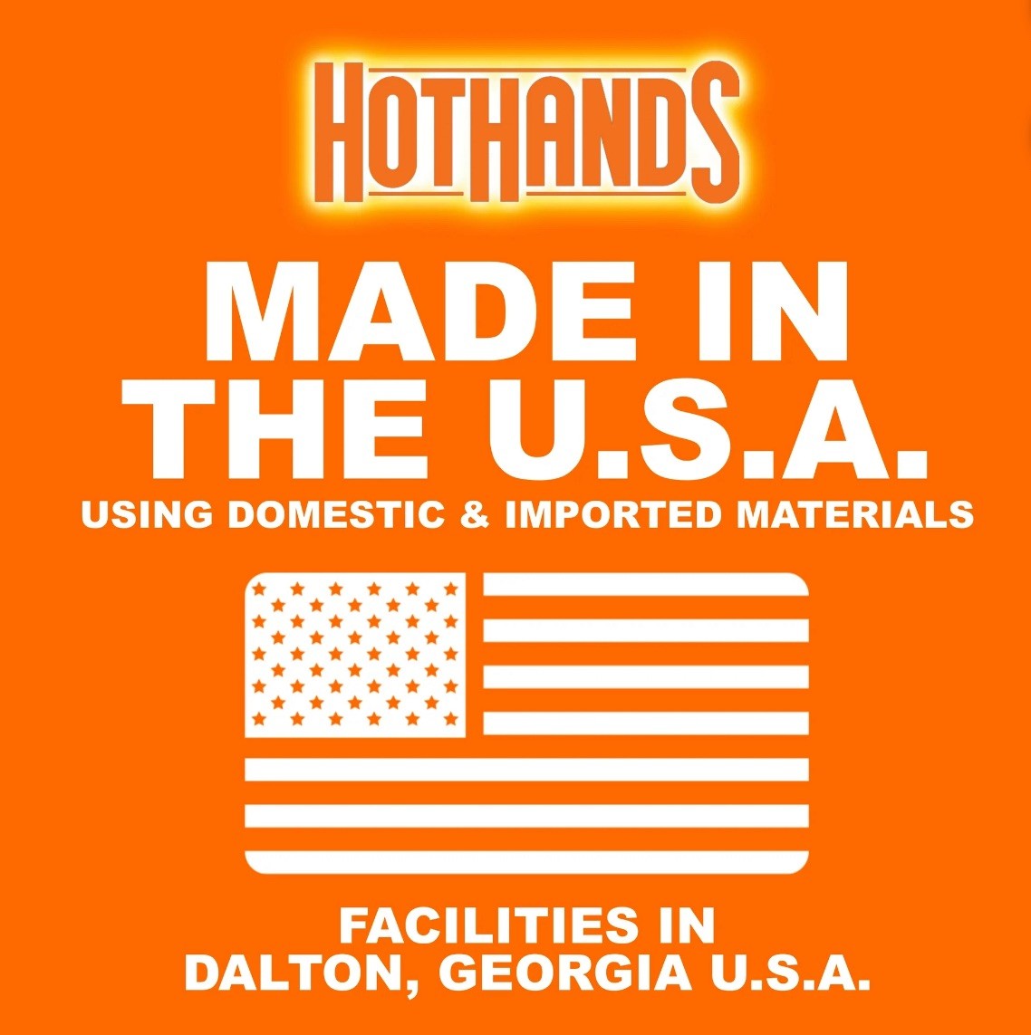 10 PK -🔥 Hot Hands Stick-On Supersize Body Warmer | Up to 12 Hours of Heat 🔥