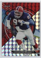 2023 Composite Topps Finest Red Geometric Refractor /10 Cornelius Bennett 0us8