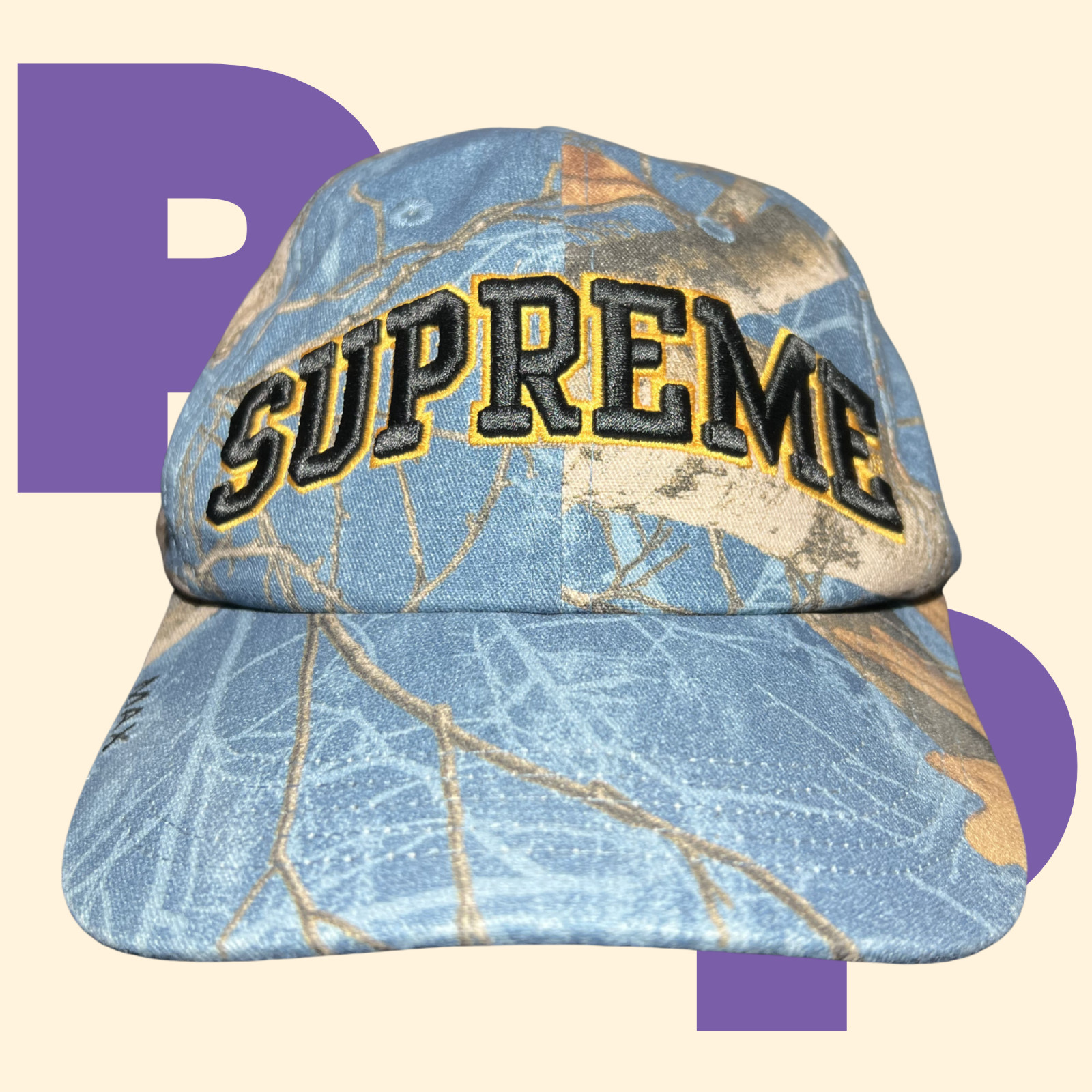 Supreme Difference 6-Panel Hat - image 1