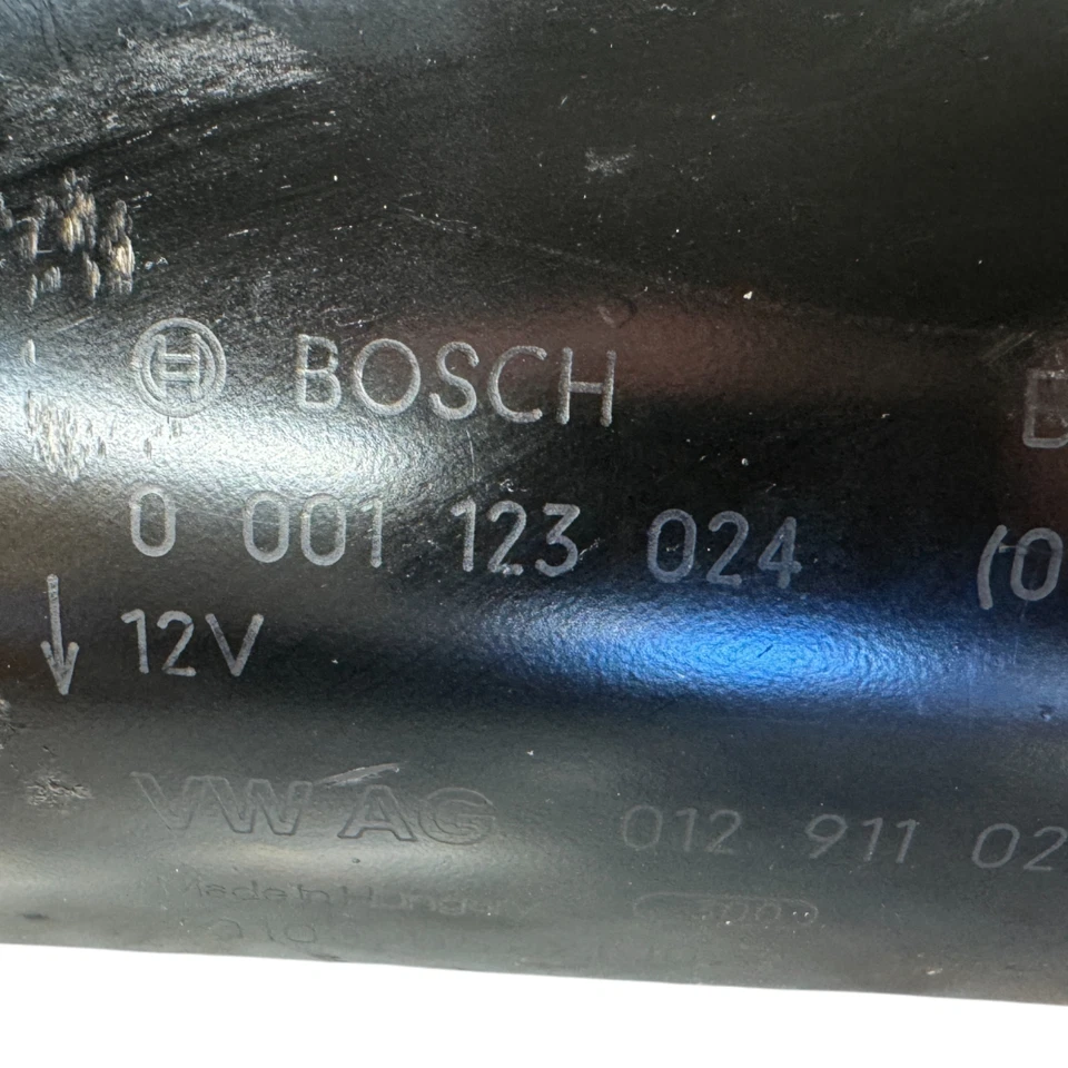 Audi Q7 Volkswagen Touareg 2009-2017 motor de arranque original OEM 012911023H Foto 4 de 4