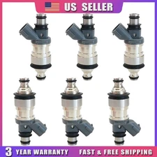 6Pcs Fuel Injectors For Toyota T100 Tacoma 4Runner 1996-1998 3.4L 23250-62030