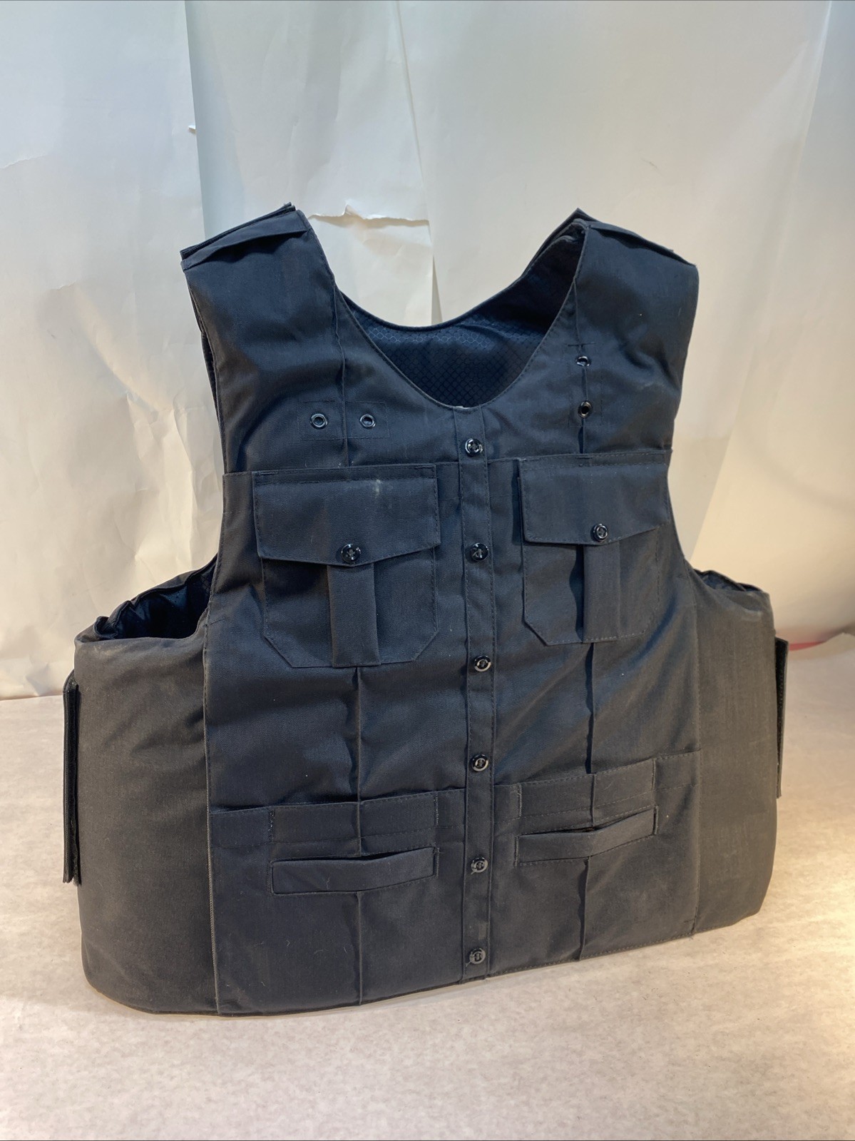 Survival Armor Uniform Vest Carrier Navy Blue Model ML3000-11 Size 3018-2518