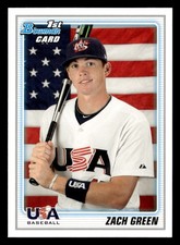 2010 Bowman Draft Picks & Prospects #BDPP99 Zach Green Prospects