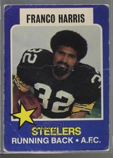 1975 Topps Wonder Bread All-Star Series Franco Harris #17 HOF p7i