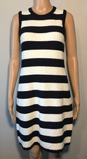 Eliza J. Women's Dress Size S Round Neck Sleeveless Pullover A-Line Knee Length