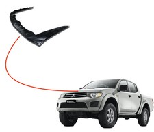 Fits Mitsubishi L200 2007-2015 ABS Dragon Hood Deflector Guard Bonnet Protector
