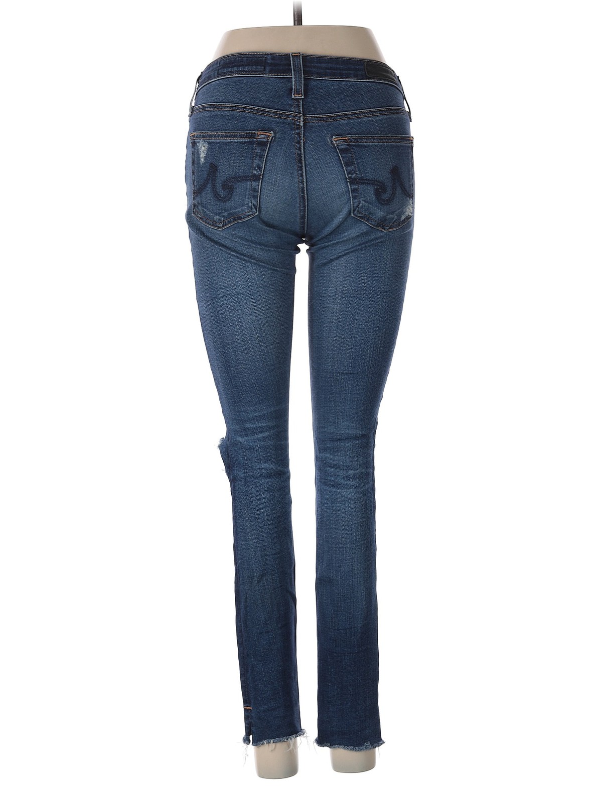 Adriano Goldschmied Women Blue Jeans 25W thumbnail 2