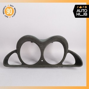 03-06 Mercedes R230 SL55 AMG Instrument Cluster Speedometer Bezel Trim Suede OEM