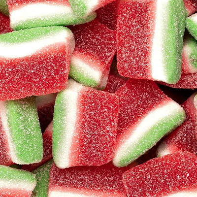 Wassermelonen Süßigkeiten - Wassermelonenscheiben - Kilo Großpackung Beutel - 1KG - verschiedene Sweet Pi