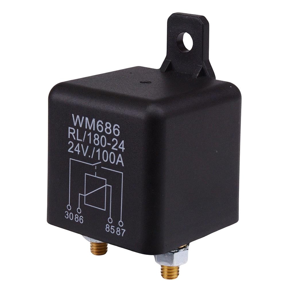 24V Heavy Duty Automotive Relay 100A SPNO Auto Truck